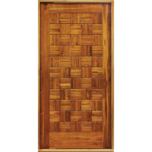 Platinum Mahogany Single Door Prehung Finished – Ready to ship