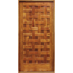 Platinum Mahogany Single Door Prehung Finished – Ready to ship